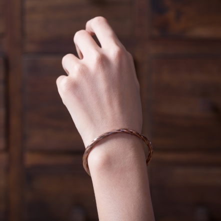 Flow & Twist Bangle 2.5mm 流水 手環 細版