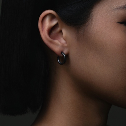 Hex Series Earrings 六角 耳釘