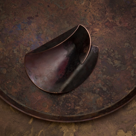 Chado One-Divide Scoop (Small) 分則合皿 一分茶則 小行