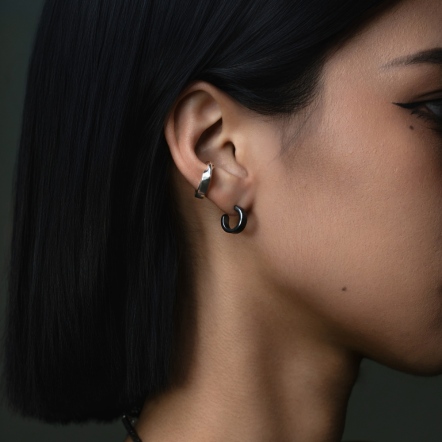 Classic HammeredHead Woodgrain Pattern Earstuds 經典錘目 樹紋 耳釘