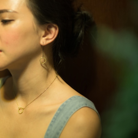 Circular necklace 迴圈 手工 項鍊