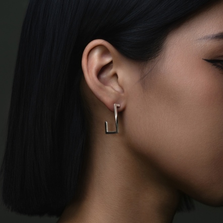 Constructivism Earrings No.3 結構主義 NO.3 扭方 耳環