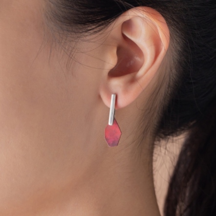 Ore Earrings 礦石耳環