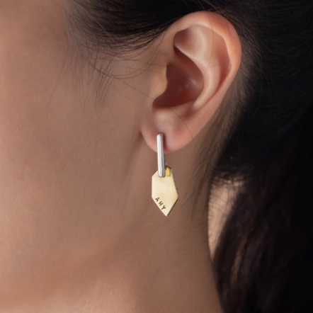 Ore Earrings 礦石耳環