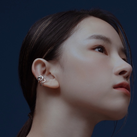 Ｍermaid Ama Wave EarCuff 海女 波浪 耳扣