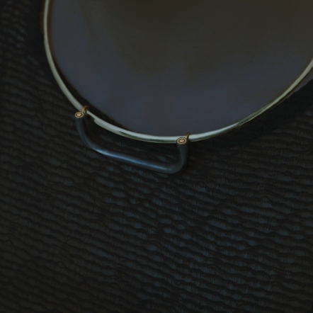 Reverse Mokume-gane Necklace 逆物論環形項鍊