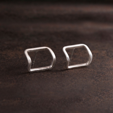 Edge Bending No.2 Earrings 框折 NO.2 耳環