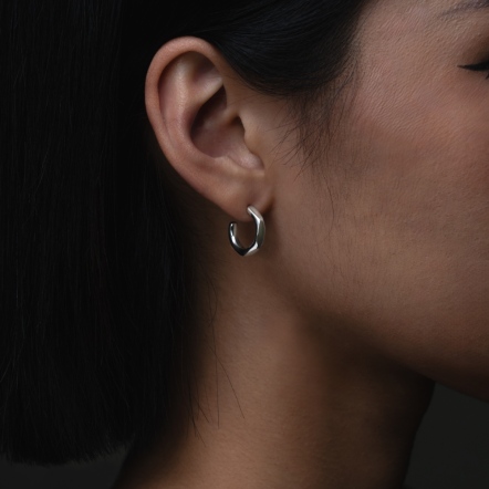 Hex Series Earrings 六角 耳釘