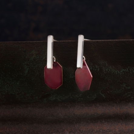 Ore Earrings 礦石耳環