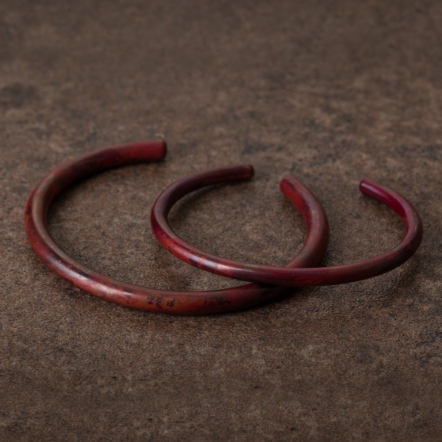 Lava Bangle 5mm 素面 熔岩紅 手環 寬版