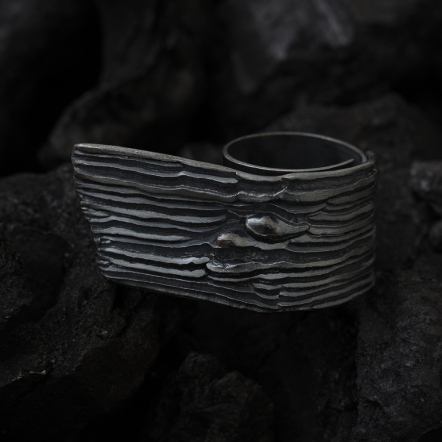 Calligraphy - Dragging Ring 墨摺 飄肆 戒指