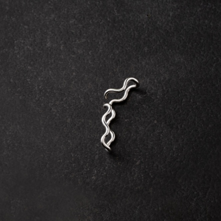 Seagrass EarCuff 海女 波浪海草 耳掛