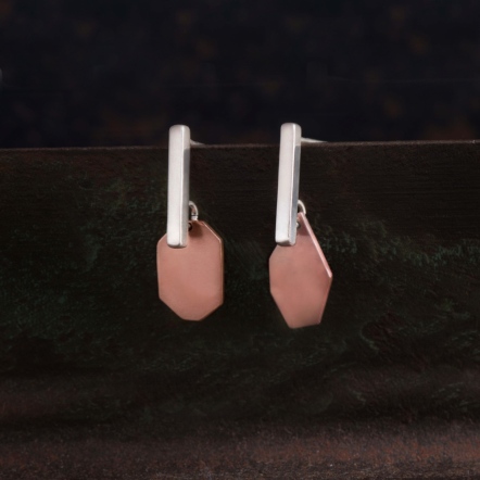 Ore Earrings 礦石耳環