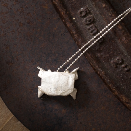 Origamini Crab Necklace 小摺學 蟹 項鍊 