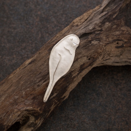 Bird pendant/necklace 鳥 金工手工墜飾項圈