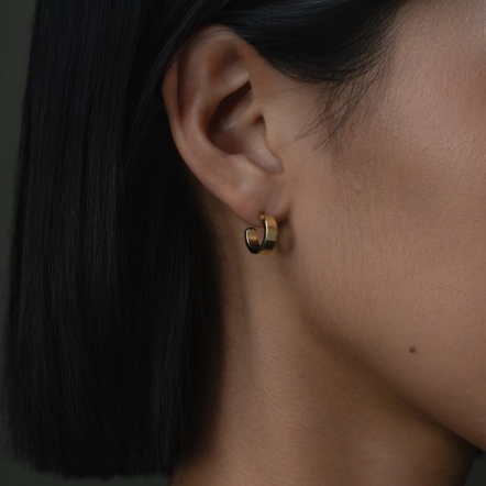 Classic HammeredHead Woodgrain Pattern Earstuds 經典錘目 樹紋 耳釘