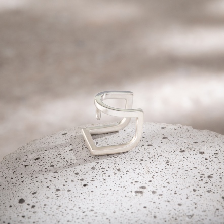E&S Obstinate EarCuff 執拗與白眼 固執（圓）耳扣 