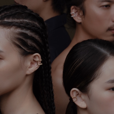 E&S Willful EarCuff 執拗與白眼 任性（方）耳扣