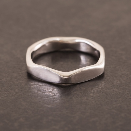 Hexagon Ring 2.5mm 六角 戒指 細版