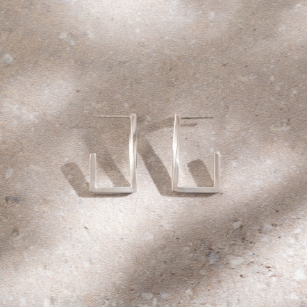 Constructivism Earrings No.3 結構主義 NO.3 扭方 耳環