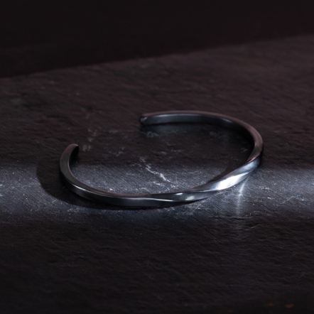 Flow & Twist Bangle 3.5mm 流水 手環 寬版