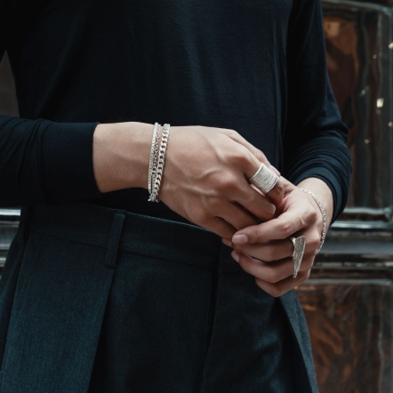 Calligraphy - Turning Ring 墨摺 飛轉 戒指