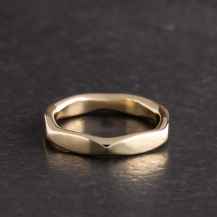 Hexagon Ring 2mm 六角 戒指 極細版