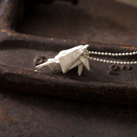 Origamini Shrimp Necklace 小摺學 蝦 項鍊