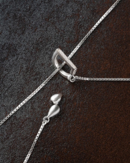 LOGO Y-Chain Necklace - Tears of Renewal LOGO 眼淚是珍珠 再生之淚 Y字項鍊