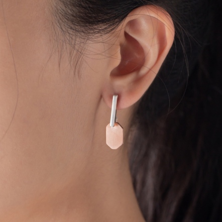 Ore Earrings 礦石耳環