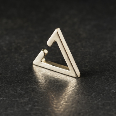 Constructivism Triangle EarCuff 結構主義 三角 耳扣