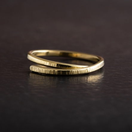 Embrace Open Ring 2.5mm 環抱 開放式 戒指 寬版