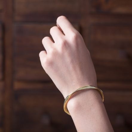 Ｍermaid Ama Wave Bangle 6-8mm 海女 波浪 手環 中版