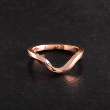 Breeze Twisting Ring 2mm 微風流水 戒指 細版