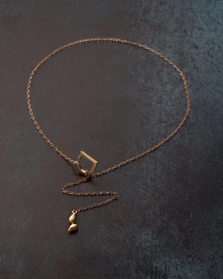 LOGO Y-Chain Necklace - Tears of Renewal LOGO 眼淚是珍珠 再生之淚 Y字項鍊