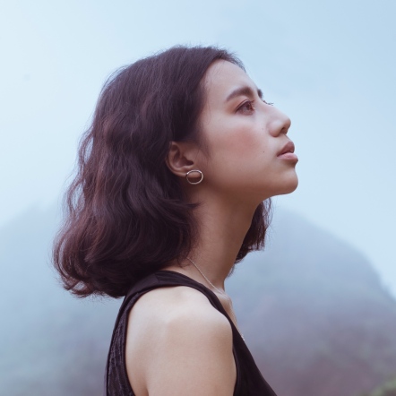 Eye-rolling & Stubborn Single Fold Ear Studs 執拗與白眼 單折 耳環