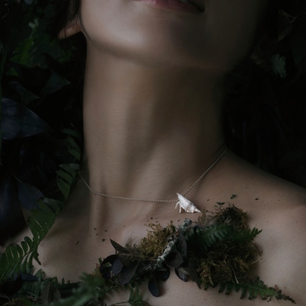 Origamini Shrimp Necklace 小摺學 蝦 項鍊