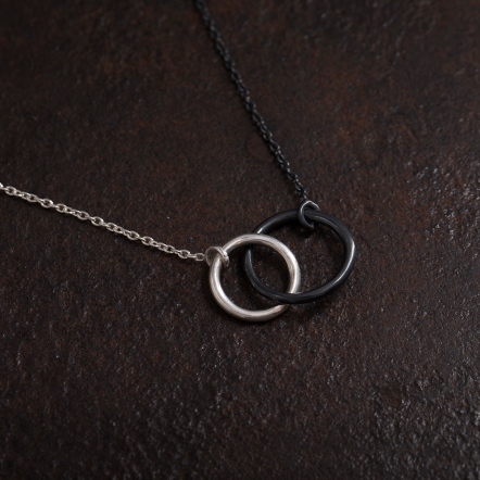 Infinity Necklace 無限 雙色 項鍊