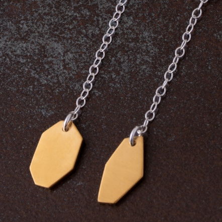 Ore Dangle Earrings 礦石 垂墜 耳環
