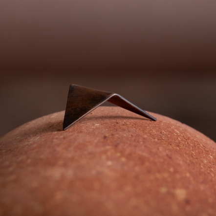 Minimalism Sculptural Earring No.1 低限主義 地景耳環1號 (單只）