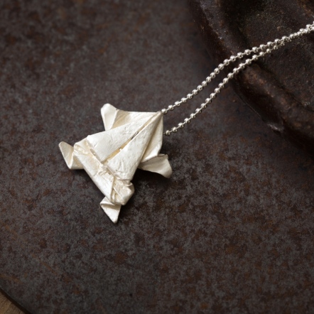 Origamini Frog Necklace 小摺學 蛙 項鍊