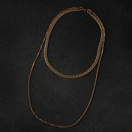 The golden 70s series-la paix long necklace 黃金年代-和平之鏈