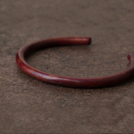 Lava Bangle 8mm 素面 熔岩紅 手環 超寬版