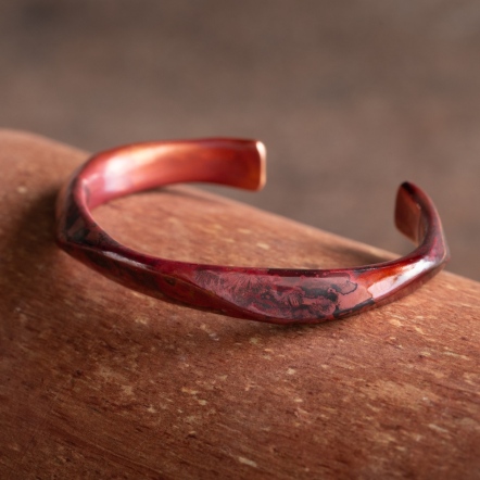 Ｍermaid Ama Wave Bangle 9-11mm 海女 波浪 手環 寬版