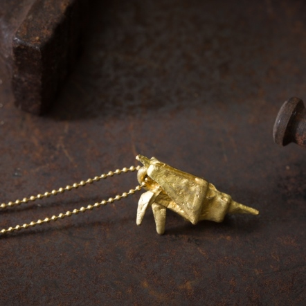 Origamini Shrimp Necklace 小摺學 蝦 項鍊