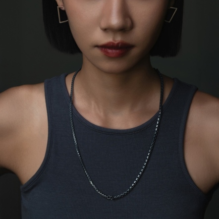 Rock N' Roll New Wave Necklace 搖滾 雙拼 新浪潮 項鍊