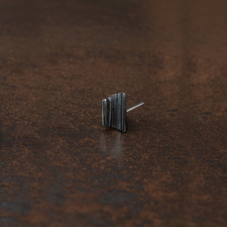 Calligraphy - Concealing Earstud NO.1 墨摺 藏拙 NO.1 耳釘