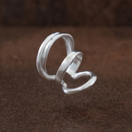 Galaxy Silver Earcuff 多環 星系 純銀 耳掛