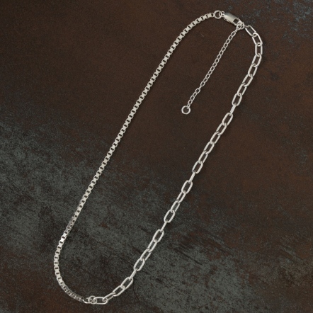 Rock N' Roll Electro Blues Necklace 搖滾 雙拼 電藍調 項鍊