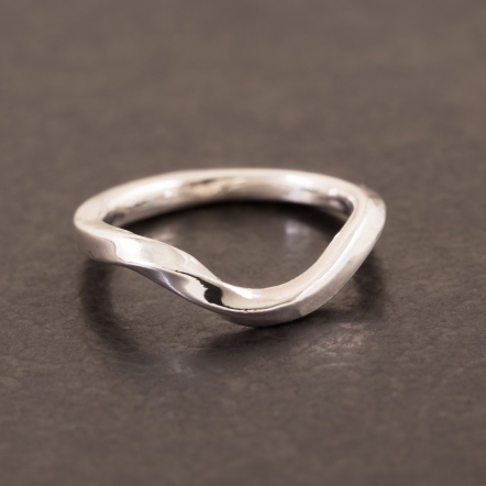 Breeze Twisting Ring 3mm 微風流水 戒指 寬版